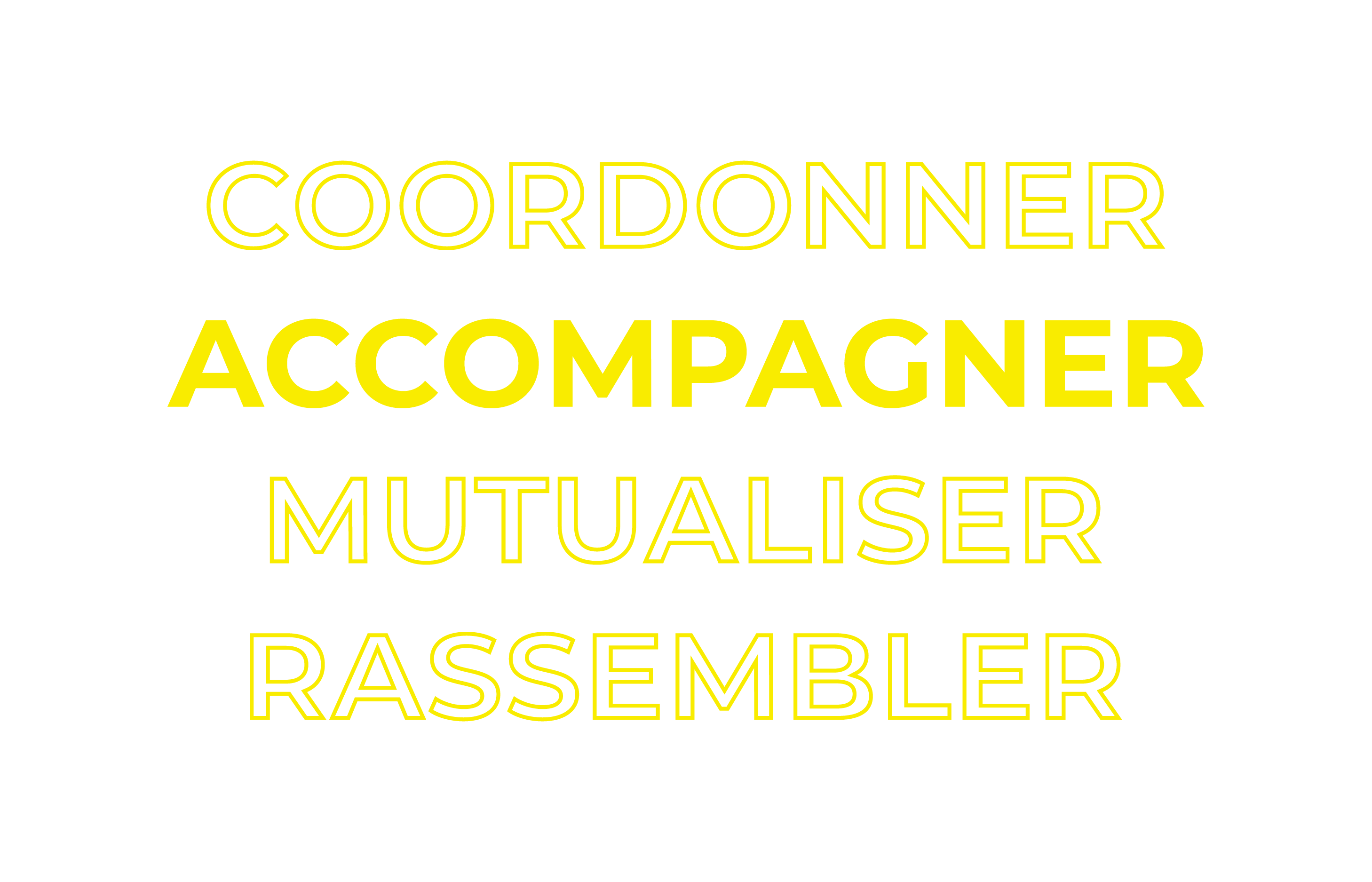 Tempo - Nos valeurs : coordonner, accompagner, mutualiser et rassembler